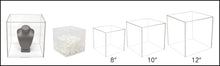 12" - 5 Sided Lucite Cube