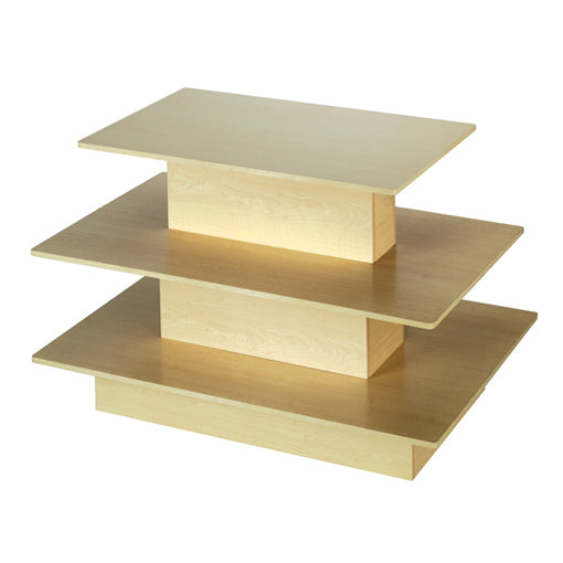 3 Tier Rectangle Display Table