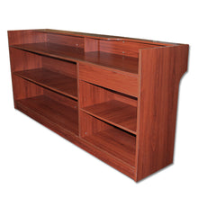 6' Ledgetop Counter with Slatwall Front