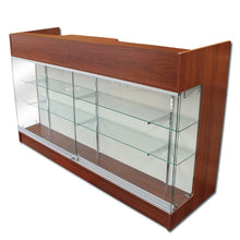 6' Ledgetop Counter with Showcase Front