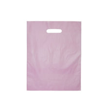 Die Cut Handle Frosted Bag - 12" x 15"