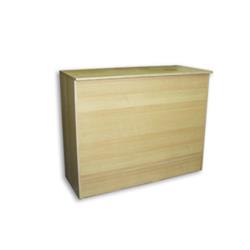 4' Flat Top Wrap Counter