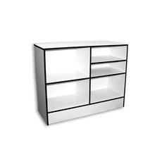 4' Flat Top Wrap Counter