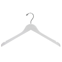 HW01 Series - 17" Wood Dress & Top Hanger