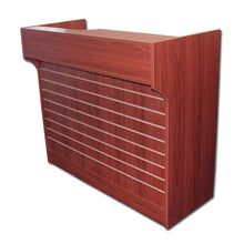 4' Ledgetop Counter with Front Slatwall