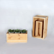 Pair of Three Rectangular Risers