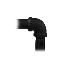 Pipe Style Single Rack- Black