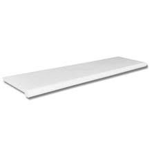 Plastic Bullnose Shelves - 15" x 48"