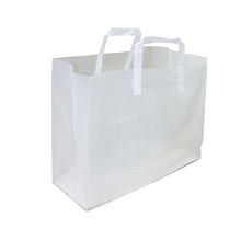 Soft Loop Handle Frosted Bag - 16" x 12" x 6"