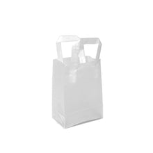Soft Loop Handle Frosted Bag - 5" x 7" x 3"