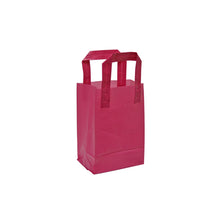 Soft Loop Handle Frosted Bag - 5" x 7" x 3"