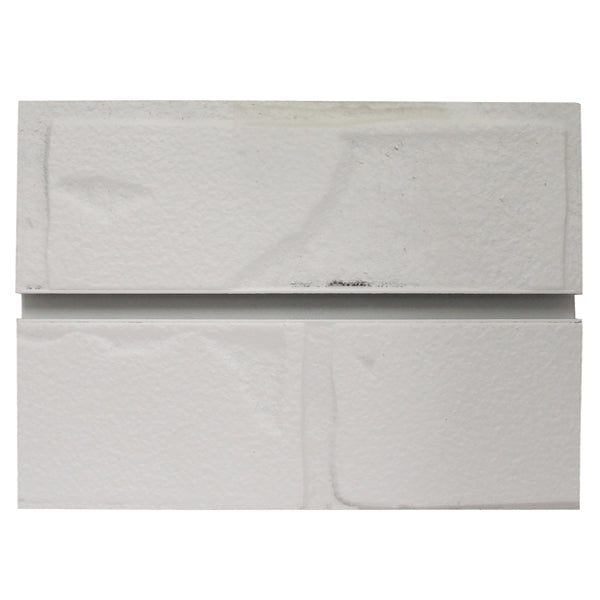 White Brick Slatwall