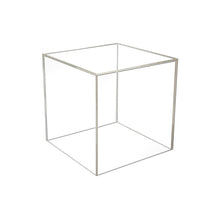 8" - 5 Sided Lucite Cube
