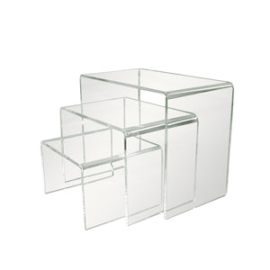 Acrylic Cube Set - 3 Cubes