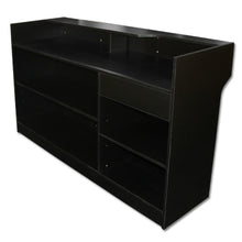 6' Ledgetop Counter with Slatwall Front