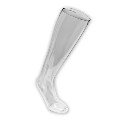 Clear Plastic Hosiery Display - Knee High