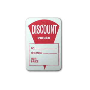 Discount Price Tags