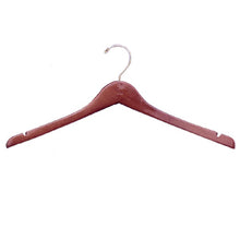 H200 Series - Contoured Wood Shirt and Blouse Hanger - Notched