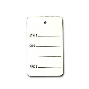 Large Merchandise Tag