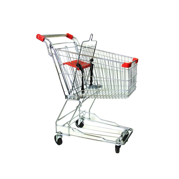 Metal Shopping Cart - 60 Liters