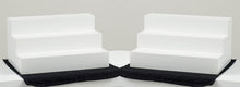 Pair of 3 Step White Displays