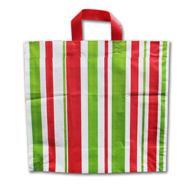 Plastic Holiday Shopping Bags - 16