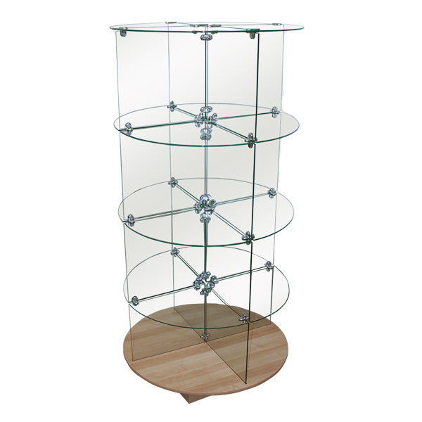 Revolving Glass Tower