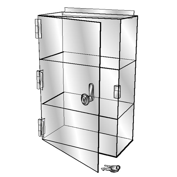 Slatwall Display Case