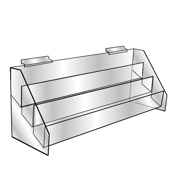 Slatwall Three Tier Bin