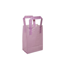 Soft Loop Handle Frosted Bag - 5" x 7" x 3"