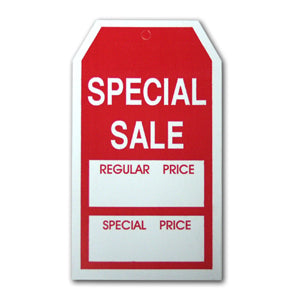 Special Sale Tags