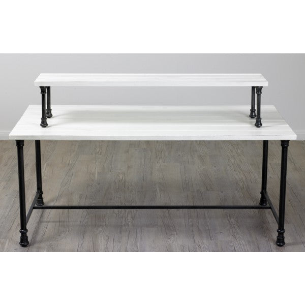 White Table Risers Table Riser - Distressed White – Preferred Projects