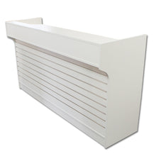 6' Ledgetop Counter with Slatwall Front